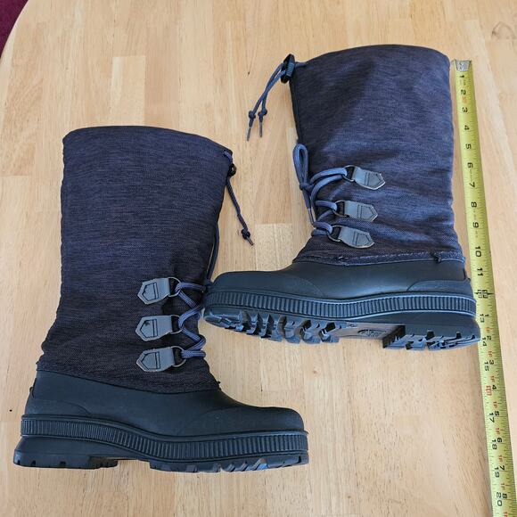 Sorel Kaufman Canada Boots Vintage Felt Lined Waterproof  Sz 8 - Picture 7 of 13